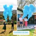 thumbnail image 3 of PrimePure Cañones de Confeti para Revelacion Genero Bebe - Canon de Polvo Biodegradable - Azul, Pack 2 - Gender Reveal Humo Azul, Bombas Cañones para Anunciar Bebé Niño, 3 of 9