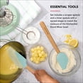 thumbnail image 2 of KitchenAid 2-Piece Silicone Mixing Spatula and Scraper Set for Cooking, Mineral Water, 2 of 10