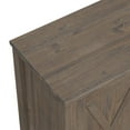 thumbnail image 6 of Ela SOLID WOOD 32 inch Wide Transitional Low Storage Cabinet in Smoky Brown, 6 of 6