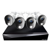 Night Owl 4 Channel 2K DVR with 4 Wired 2K Cameras and 64GB Micro SD Card