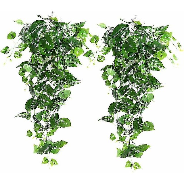 Plantas artificiales colgantes YONGSHENG 90 cm hiedra falsa 2 uds