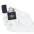 thumbnail image 5 of Zippo Campfire Design Navy Matte Pocket Lighter, 5 of 7