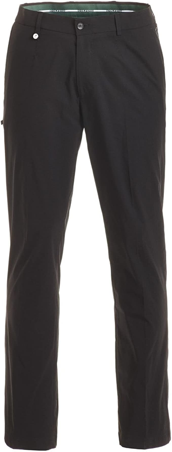 GOLFINO Techno Stretch Trouser, Men's Golf Trousers with Moisture