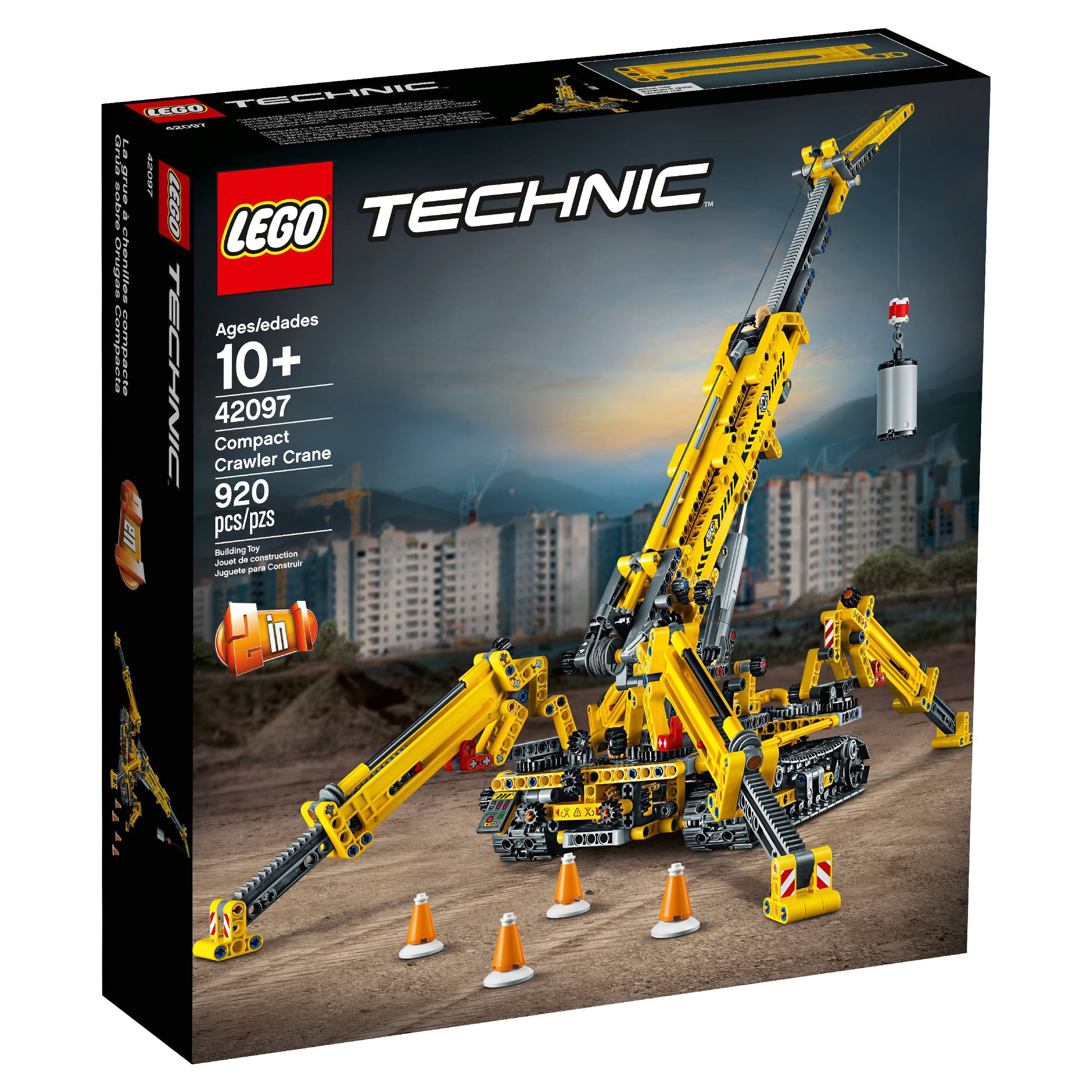 LEGO Technic Compact Crawler Crane 42097 Construction Model Crane Set (920 Pieces) - image 5 of 8