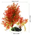 thumbnail image 4 of 1uds Acuario Plástico Plantas, Artificial Acuática Planta para Peces Tanque Paisaje Plantas Decoración, Rojo, Verde, 4 of 7