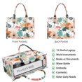 thumbnail image 2 of Large Capacity Tote Bag,Pioneer Flower Floral Print Pattern Handbag Fashion Luxury Tote Bag,15.7"x13"x 5.1" Inches,Laptop Compatible, 2 of 6