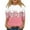 Pink, variant on Xyxonk Girls 3/4 Sleeve Shirts Size 10-12 Retro Floral Printed Basic Tween Girls Clothes Kids Crew Neck Knit Cute T Shirts Trendy Fall Outfits Black 120