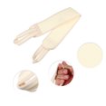 thumbnail image 3 of Unique Bargains 1 Set Bath Brush Set Body Scrubber Set for Bath for Shower 1.97"x4.72" Beige, 3 of 6