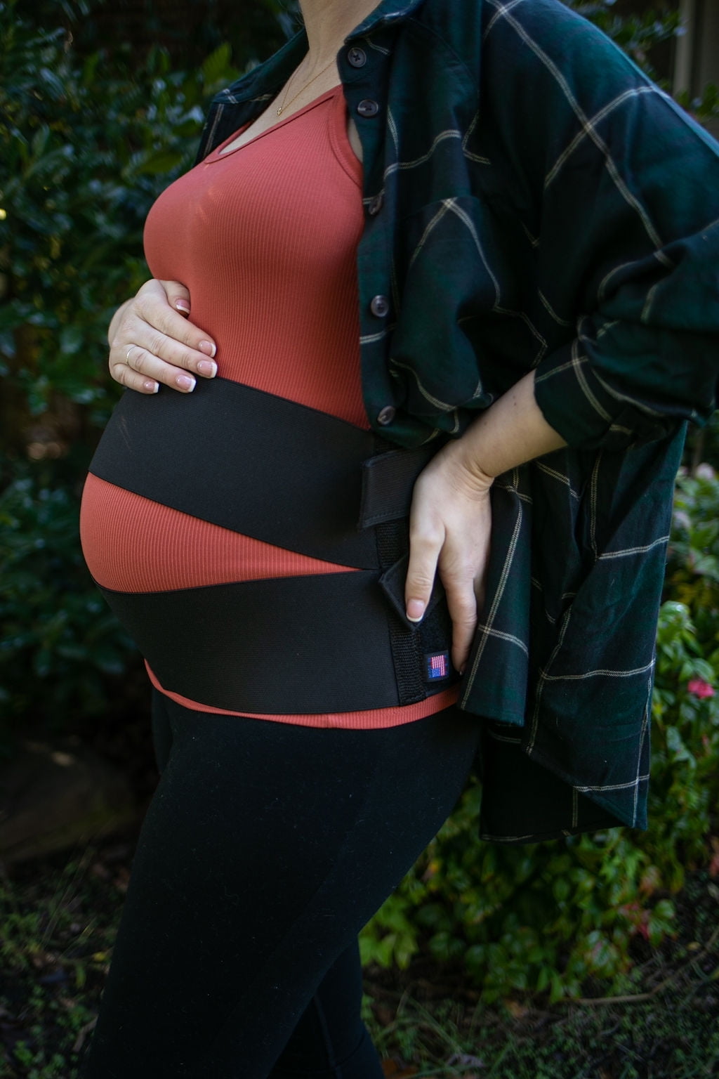Pregnancy Brace with Multifunctional Lumbar and Abdominal Support