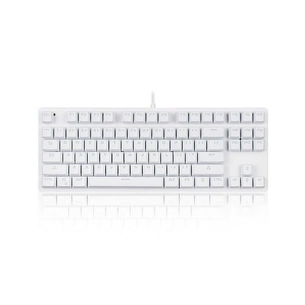 Mistaha 87key Mechanical Keyboard Wired Keyboard RGB Backlit Keyboard
