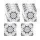 thumbnail image 2 of 10 Pegatinas de Azulejos Strade Fareast Limited Decorativas Retro 15 x 15 cm Estilo C, 2 of 8