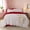 White, variant on Btargot Pink Gingham Bow 5-Piece Twin Comforter Set Ruffled Plaid Checkered Princess Style Bedding Set