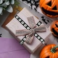 thumbnail image 6 of PEIBang Halloween Ribbon with Pumpkin Face,Craft Ribbon for Wrapping,Decorative Satin Ribbons for Bows,Holiday Party Decor, 6 of 6