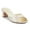 Natural, variant on YDN Women Open Square Toe Slide Sandals Slip on Low Chunky Heel Mules Casual Dressy Shopping Heeled Slides Size 7 Red