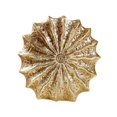 thumbnail image 4 of deevoka Conch Flower Vase Aesthetic Decorative Vase for Dining Table Entrance Office Gold Small, 4 of 9