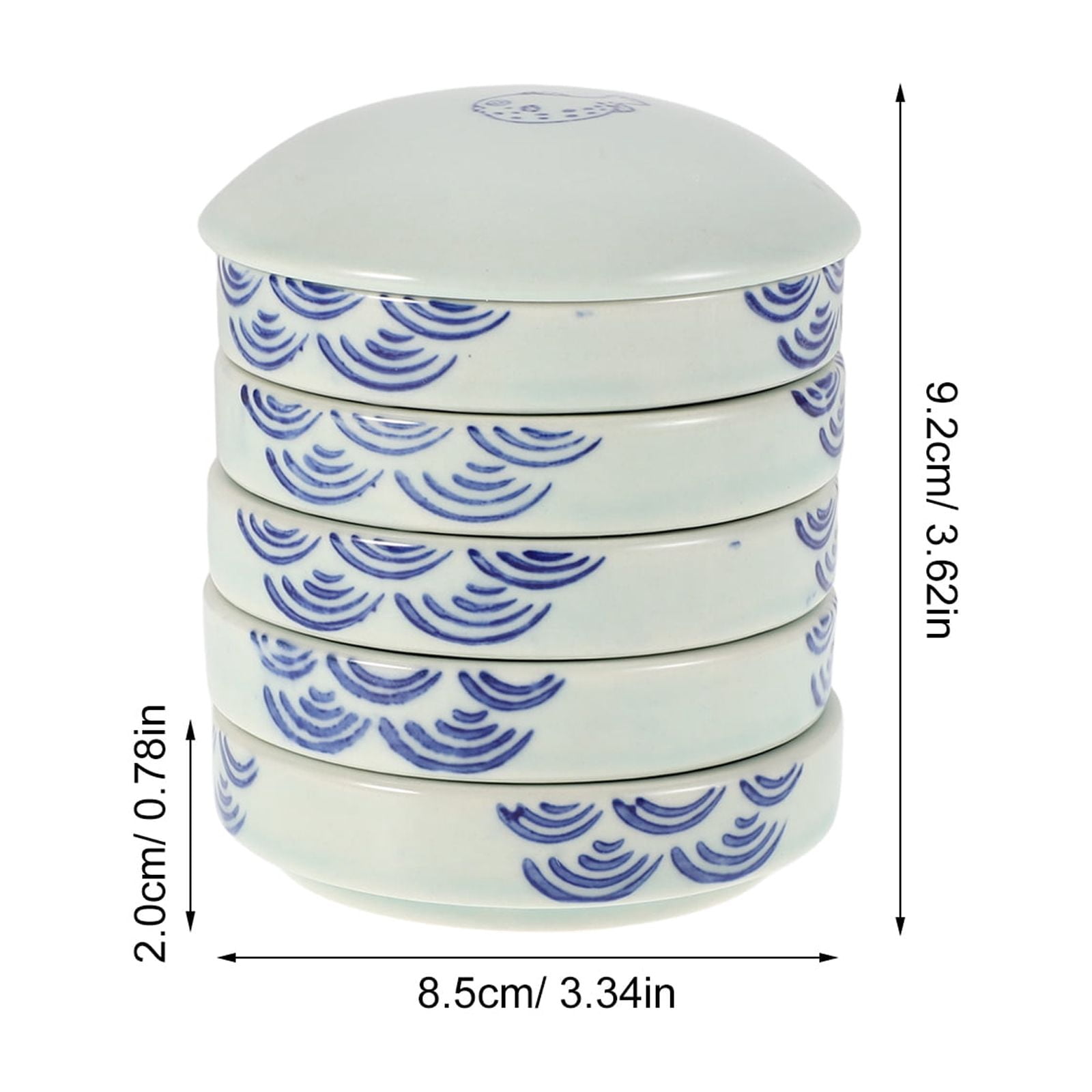 YSNOOWE Porcelain Paint Palette For Artists Multi 1 Set