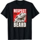 thumbnail image 1 of Respect The Bearded Dragon - Camiseta para hombre, diseño de dragón barbudo, 1 of 2