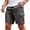 EI09- Dark Gray, variant on Mens Cargo Cotton Twill Cargo Shorts Drawstring Stretch Elastic Waist Casual Work Short with Pockets Navy XL