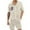 Beige, variant on Styesk Mens Outfits 2 Piece Men's Short Sleeve Turndown Collar Set