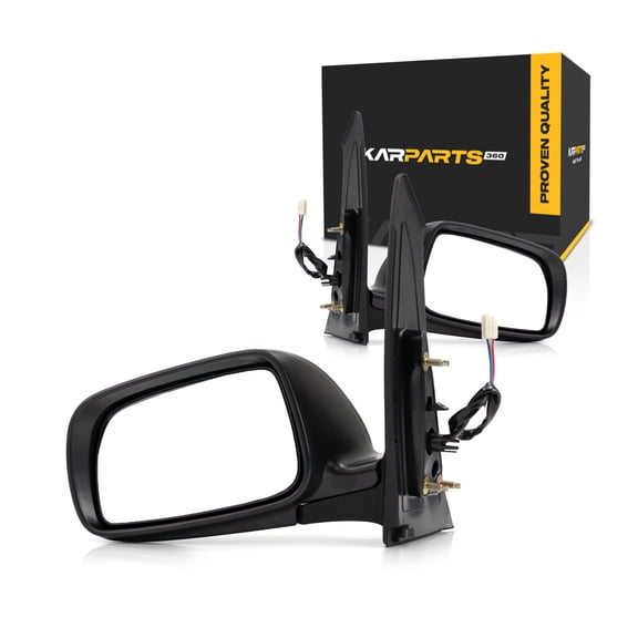 For Toyota Prius 2008 2009 Door Mirror Driver and Passenger Side | Pair | Power | Non-Heated | Paint To Match | Replacement For TO1320255, TO1321255 | 8794047230, 8791047250