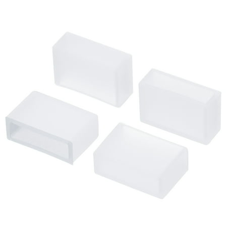 

Uxcell Silicone End Cap Plug Cover 120 Pack IP67 Waterproof Fit 3528/2835/3014 12mm Wide LED Tube Strip Clear