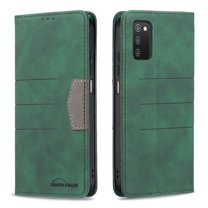 Allytech Wallet Case for Samsung Galaxy A03S 6.5 Inch 2021 Released, PU Leather Flip Cover Stand Shockproof Cards Slots - Green