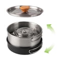 thumbnail image 2 of Stainless Steel Pot Pan Kettle Set Multi-Purpose Cooking Accessories Camping Accessories, 2 of 5