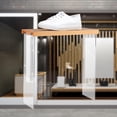 thumbnail image 4 of Soporte elevador de acrílico transparente, soporte para estante, de exhibición de escalera, almacenamiento para figuras de acción, armario 32cmx12cmx30.5cm Hugo soportes de exhibición, 4 of 8