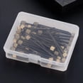 thumbnail image 1 of ROMANSENTIAL 1Set Photo Frame Nail Black Boxed Durable Iron Nails for Home Use Picture Hooks, 1 of 4