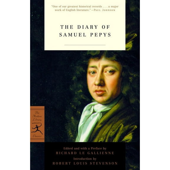 Modern Library Classics The Diary of Samuel Pepys, (Paperback)