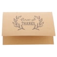 thumbnail image 3 of 50pcs Kraft and Thanks Cards with Envelopes for Wedding Party, 3 of 5