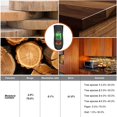 thumbnail image 3 of Medidor de humedad para madera PEAKMETER PM6811A con pantalla LCD, 3 of 7
