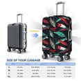 thumbnail image 6 of Lsque Fishing Lure Printed Luggage Cover, Travel Luggage Protector,Scratch and Dirt Resistant, Fits 18-32 Inch Luggage - Large, 6 of 9