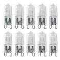 thumbnail image 2 of Home Bulb, 10Pcs G9 Base Halogen Light Bulb 120V 40W Lighting Replacement Home Warm White Bright, 2 of 8