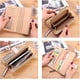 thumbnail image 5 of Women's PU Leather Wallet with Cutout Leaf Pendant 12 Card Slots and Zipper Coin Organizer Black snngv, 5 of 5