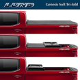 thumbnail image 6 of Lund Genesis Tri-Fold Soft Folding Truck Bed Tonneau Cover Fits 2009 - 2014 Ford F-150 5' 7" Bed( 67"), 6 of 7