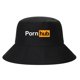 thumbnail image 2 of PornHub Bob Bucket Hats Men Women Cotton Outdoor Reversible Caps fisherman Hat Girl Boy Chapeau Panama bob Hathat girth 59-60CM Gao Jinjia LED, 2 of 2