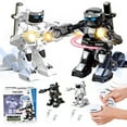 thumbnail image 4 of VONKY Battle RC Robot 2.4G Body Sense Remote Control Interactive Boxing Robot Toys for Kids Gift White, 4 of 6