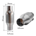 thumbnail image 4 of 2.5 Inch Rotary Compatible Catalytic Converter High Flow Stainless Steel 425250 Exhaust Catalytic, 4 of 5