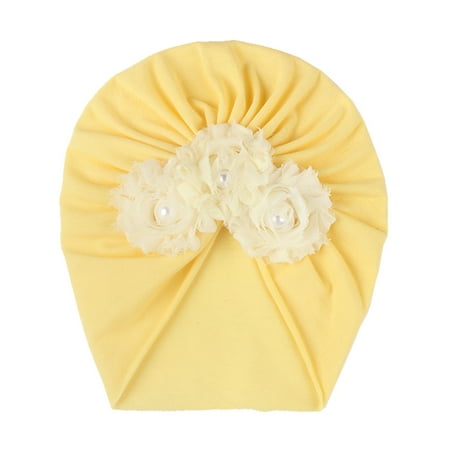 

Aayomet Cap Baby Floral Hat Boys Toddler Knotted Accessories Headwear Kids Girls Baby Care Kid Hat One Size