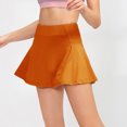 thumbnail image 2 of Falda corta deportiva para mujer Falda holgada de dos piezas antipeep y de secado rápido para correr Fitness Culottes Falda de tenis Wmkox8yi FGJ394, 2 of 6