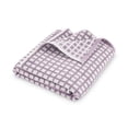 thumbnail image 4 of Mainstays Performance Geo Textured Bath Towel Set, 4-Piece, Hazy Purple, 4 of 7
