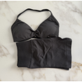 thumbnail image 1 of Conjunto de gimnasio de impacto de 2 piezas para mujer, sujetador de Yoga con tiras, Top de entrenamiento, pantalones cortos, traje deportivo, ropa de Fitness, conjunto de Yoga sin costuras, 1 of 5