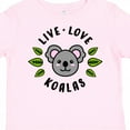 thumbnail image 4 of Inktastic Live Love Koalas Boys or Girls Toddler T-Shirt, 4 of 5