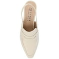 thumbnail image 5 of Journee Womens Amory Kitten Heel Sling Back Loafer Style Pumps, Widths Available, 5 of 9