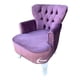 thumbnail image 3 of Sillón Individual Vintage MARDAM Terciopelo Lila, 3 of 3