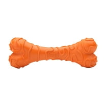 SLYNSHome Dog Chew Toys for Aggressive Chewers,Tough Durable Dog Bone Toy Natural Rubber Teeth Cleaning Chews for Large/Medium Dogs Useful to Keep Pet Entertained and Relaxed