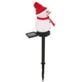 thumbnail image 2 of 1 lámpara solar para jardín con forma de muñeco de nieve, LED, impermeable, con enchufe de tierra, para decoración de jardín y patio (color aleatorio)., 2 of 7