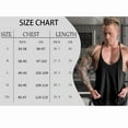 thumbnail image 6 of Ambiloof Men's Bodybuilding Vest Y-Type Vest Gym Fitness Exercise Training Running High Stretch T-Shirt Sports Quick Dry Top, 6 of 6