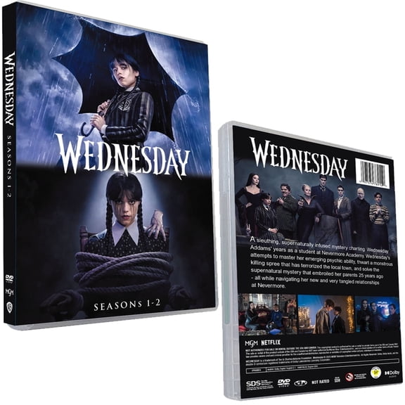 Wednesday Season 1-2 6-Disc New Box Set New&Sealed Movie
